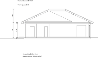 Winkelbungalow 1 Statik