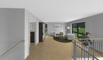 Einfamilienhaus PB 037 3D-Innenansicht