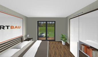 Einfamilienhaus ELW 2 3D-Innenansicht