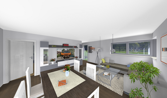 Einfamilienhaus PB 047 3D-Innenansicht
