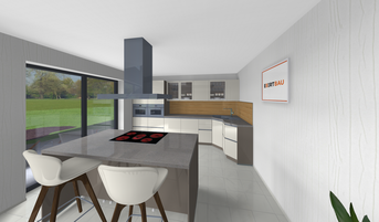 Einfamilienhaus PB 037 3D-Innenansicht