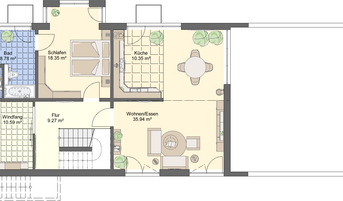 Einfamilienhaus PB 018 Grundriss EG
