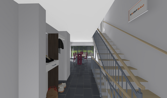 Einfamilienhaus PB 034 3D-Innenansicht