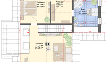 Einfamilienhaus PB 034 Grundriss DG