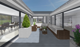 Mehrfamilienhaus PB 105 3D-Innenansicht