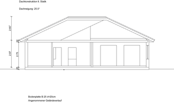 Winkjelbungalow 1 Statik