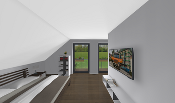 Einfamilienhaus PB 034 3D-Innenansicht