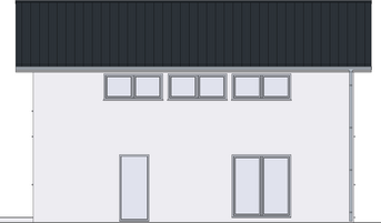 Einfamilienhaus PB 047 2D-Ansicht Norden