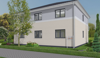 Einfamilienhaus ELW 2 3D-Aussenansicht