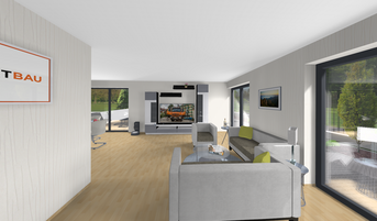 Einfamilienhaus PB 018 3D-Innenansicht