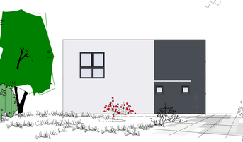 Einfamilienhaus PB 037 2D-Ansicht Süden