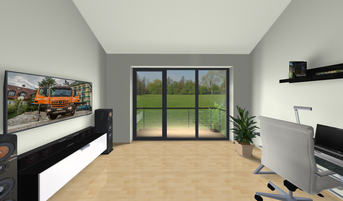 Einfamilienhaus PB 018 3D-Innenansicht