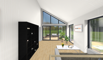 Einfamilienhaus PB 018 3D-Innenansicht