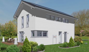 Einfamilienhaus PB 047 3D-Aussenansicht