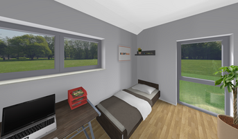 Einfamilienhaus PB 047 3D-Innenansicht