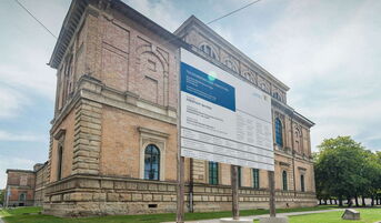 Alte Pinakothek München Bautafel