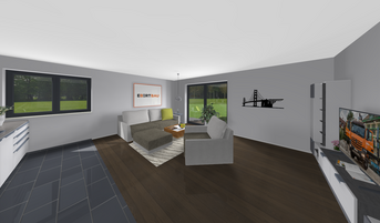 Mehrfamilienhaus PB 105 3D-Innenansicht