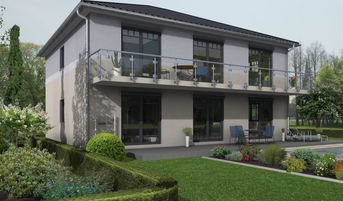 Einfamilienhaus ELW 2 3D-Aussenansicht