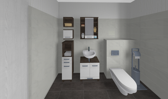 Einfamilienhaus ELW 2 3D-Innenansicht