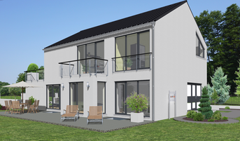 Einfamilienhaus PB 018 3D-Aussenansicht