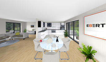Einfamilienhaus PB 018 3D-Innenansicht